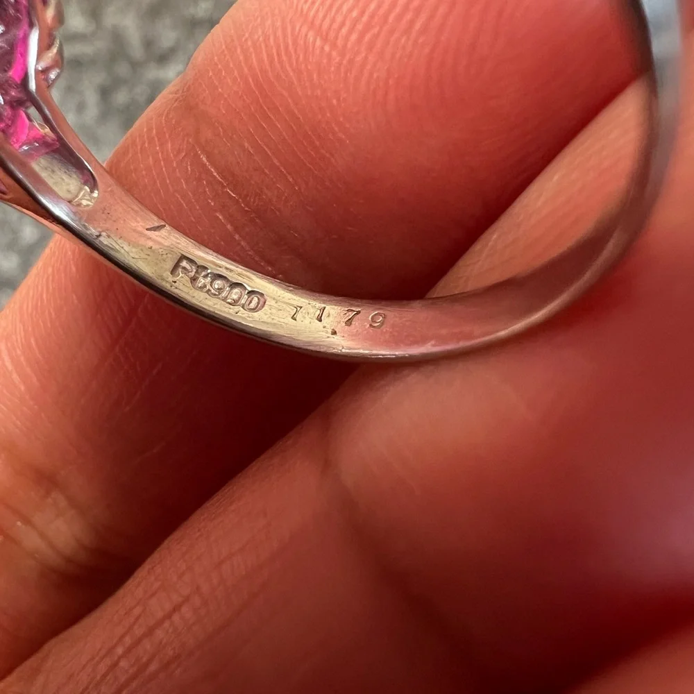 Natural ruby ring - Picture 4 of 12